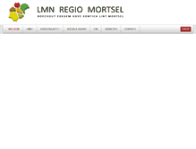 Tablet Screenshot of lmnregiomortsel.be